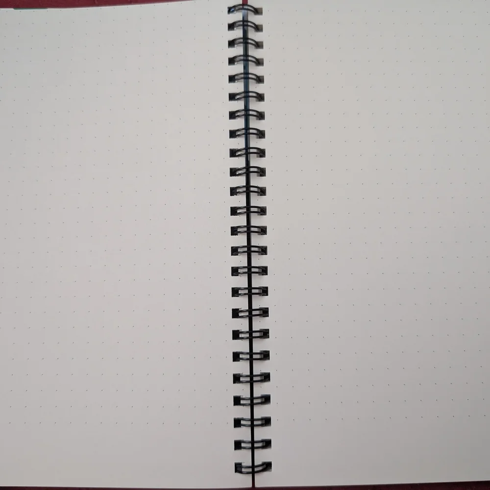 Colorful Abstract Spiral Notebook - Picture 3 of 4